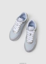 mujer zapatillas running albal london Pepe Jeans 44JTZ610 plata - Imagen 2