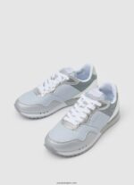 mujer zapatillas running albal london Pepe Jeans 44JTZ610 plata - Imagen 3