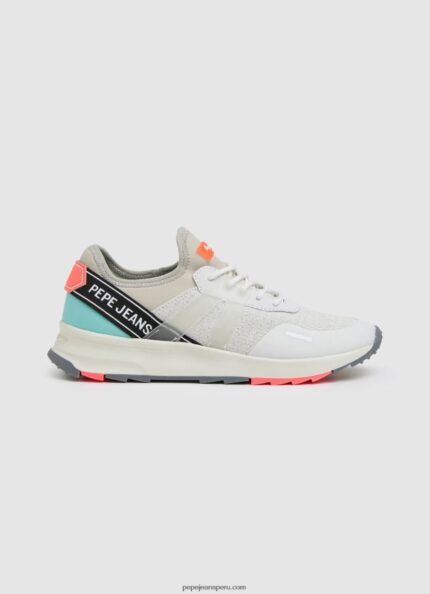 mujer zapatillas técnicas de verano joy tech Pepe Jeans 44JTZ606 blanco
